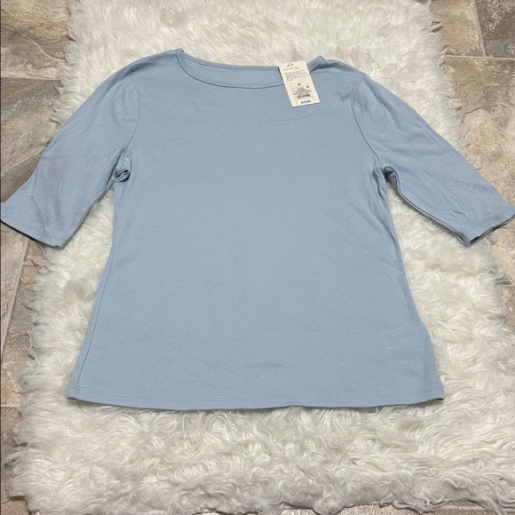 NWT A New Day Light Blue Top Size M - Picture 1 of 9